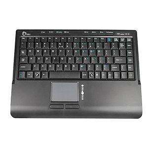 SIIG JK WR0312 S1 Touch Pad Mini Wireless Keyboard  