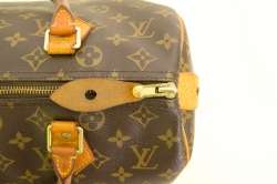 LOUIS VUITTON Monogram Speedy 30 Handbag LV bag M41526 Purse Real 
