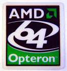 original amd opteron sticker badge 19 x 21 5mm 125