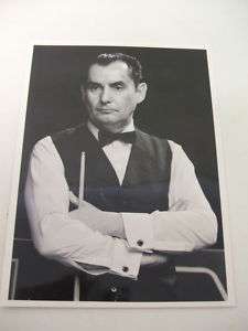 vintage snooker ray reardon 1986 press photograph  