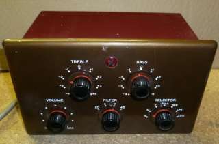 ROGERS EARLY MONO VALVE PRE AMPLIFIER. TESTED WORKING  