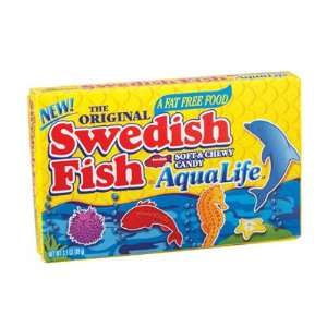 Swedish Fish AquaLife Theater Box: 12 Count:  Grocery 