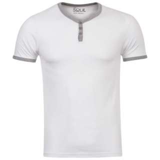 55 Soul Mens 3 Pack Blade T Shirts   White/Pink/Blue T Shirts 