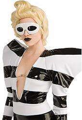   Lunettes Lady Gaga déguisement chanteuse Star femme 
