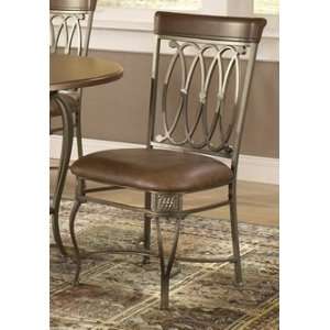  Hillsdale Furniture Montello Dining Chair with Brown Faux 