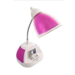  iHome Speaker Lamp  Pink