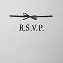 RSVP Card   wedding stationery