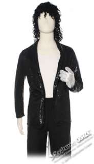   Michael Jackson Sequin Billie Jean Jacket Costume   Michael Jackson