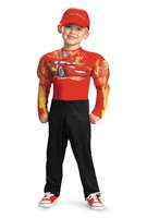 Disney Cars 2 Lightning McQueen Classic Muscle Toddler/Child Costume 