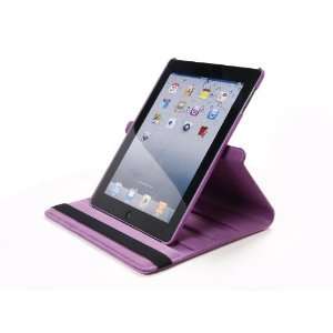  360 Degree Rotating Stand Smart Cover PU Leather Case for Apple iPad 
