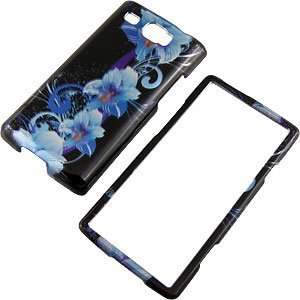   Flowers Black Protector Case for Samsung Focus Flash i677 Electronics