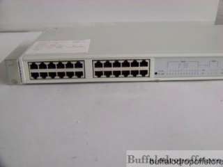 24 Port Ethernet Network Hub Wired Cable DSL Internet  
