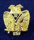 Scottish Rite 32nd Degree Freemason Masonic Lapel Pin
