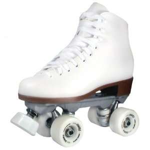   Roller Skates womens wheels[White Sure Grip Fame]   Size 3 Sports