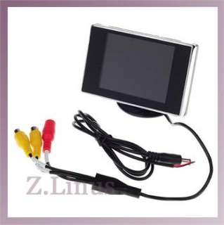 New TFT LCD 3.5 Inch Monitor for Car Backup camera  