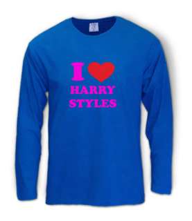 love harry styles long sleeve T Shirt One Direction X Heart Boy 