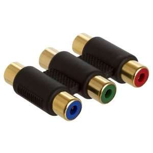  NEW 3RCA RGB COMPONENT VIDEO COUPLER ADAPTER Electronics