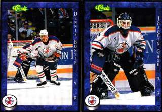 94/95 AHL Cape Breton Oilers Team Set w/Passmore,Bonvie  