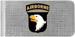 101st Airborne Division Screaming Eagle Army Money Clip  