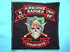 Post Vietnam War Ranger Airborne OG Shirt Patch 6  