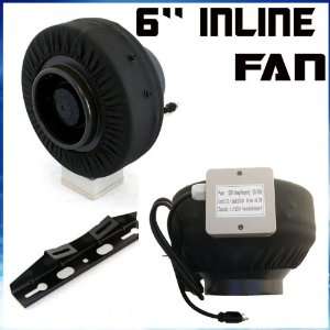   Inline Duct Fan & Scrubber Carbon Air Filter Combo Kit GRO1 BRAND