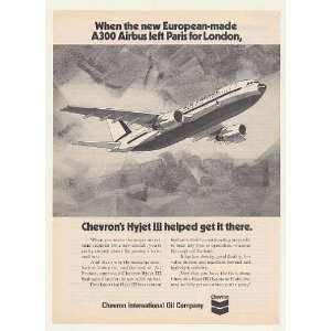  1974 Air France Airlines A300 Airbus Chevron Hyjet III 