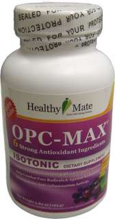 healthy mate opc max isotonic antioxidant drink support cardiovascular 