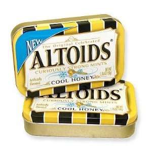 Altoids Mints   Cool Honey, 1.76 oz tin, 12 count  Grocery 