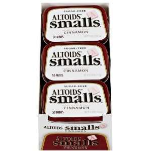 Altoids Smalls Sugar Free Cinnamon Mints, 0.37 Ounce Tins (Pack of 9 