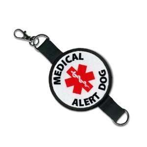 Creative Clam Medical Alert Service Dog Assistance Animal Round Patch 