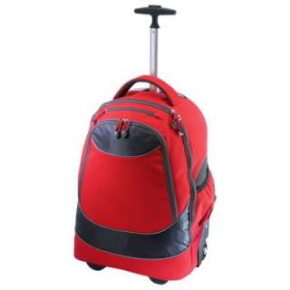 Rolling Computer Backpack   Red.Opens in a new window