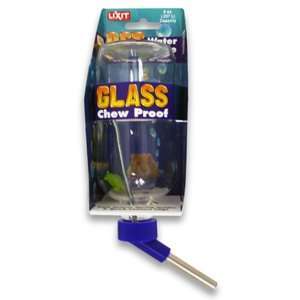  Lixit Heavy Duty Glass Water Bottle   8 oz: Pet Supplies