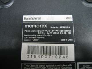 Memorex MD6451BLK Portable CD Player  