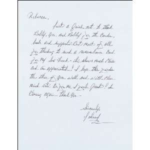  John Gotti Autograph Letter Signed Written From Prison 