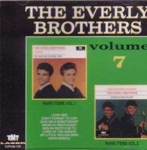 EVERLY BROTHERS rare items vols 1 & 2 CD 30 track 2 albums on 1 disc 