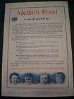 1931 Mellins Food Milk Modifier Baby Face Ad