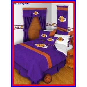  La/Los Angeles Lakers 5pc MVP Queen Comforter/Sheets Bed 