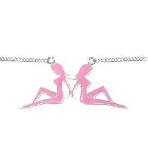   316L Surgical Steel Mud Flap Girl Back Belly Chains: Jewelry