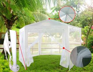 11x13 Garden Canopy/Party Tent/Gazebo + 6 mosquito net  