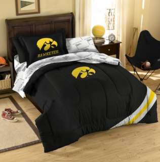   Hawkeyes NCAA Twin Comforter, Sheets & Sham, 5 Pc Bed In A Bag, NEW