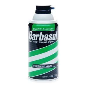 Barbasol Barbasol Shaving Cream, Soothing Aloe 11 oz (Quantity of 9)