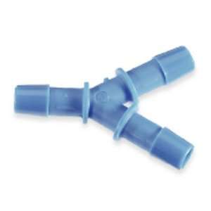 Barbed fitting,Y connector,1/4 Tube ID,Nylon:  Industrial 