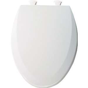 Bemis 1500EC031 Molded Wood Elongated Toilet Seat With Easy Clean and 