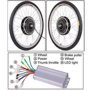   Front Wheel Electric Bicycle Motor Conversion Kit