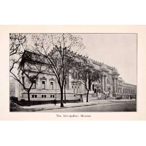  1910 Halftone Print Metropolitan Museum New York Art Met 