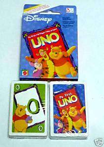 UNO Playing Cards Game WINNIE The POOH Sealed NEW a  