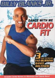 BILLY BLANKS JR DANCE WITH ME CARDIO FIT EXERCISE DVD NEW SEALED 