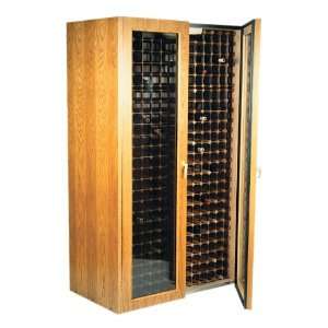   Mahogany Reserve 280 Bottle Double Door Wine Cabinet