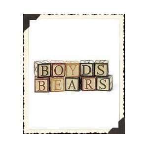 Boyds Bears Antique Wooden Blocks Total Width 6.75 Height 2.75 