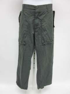 FRX CLOTHING Mens Olive Khaki Casual Pants Slacks 32  